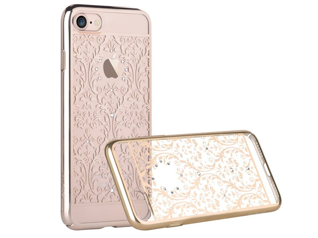 Чехол Devia Crystal Baroque для Apple iPhone 7 (Champagne Gold, пластиковый)