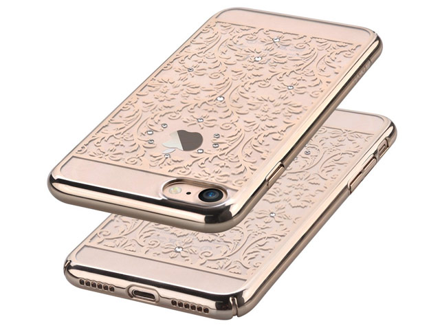 Чехол Devia Crystal Baroque для Apple iPhone 7 (Champagne Gold, пластиковый)