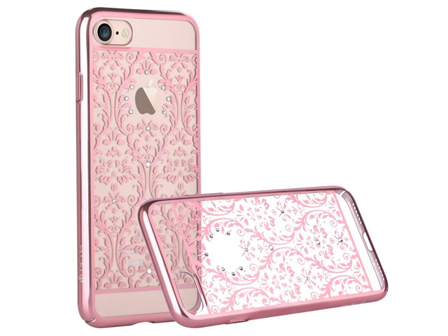 Чехол Devia Crystal Baroque для Apple iPhone 7 (Rose Gold, пластиковый)