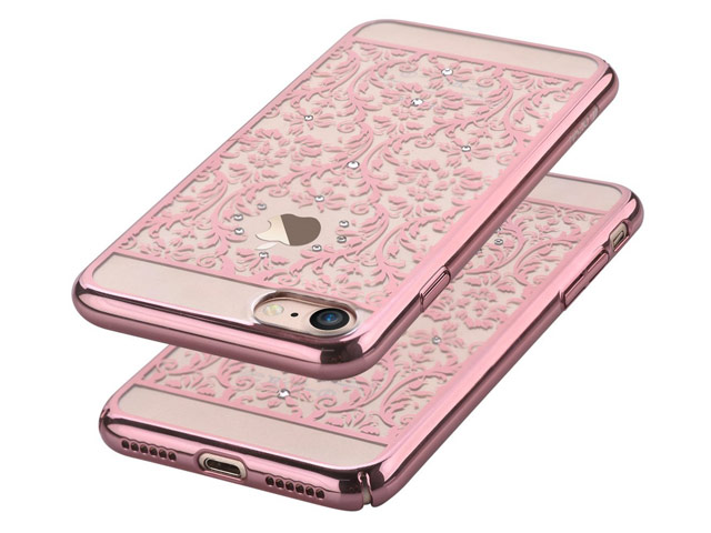 Чехол Devia Crystal Baroque для Apple iPhone 7 (Rose Gold, пластиковый)