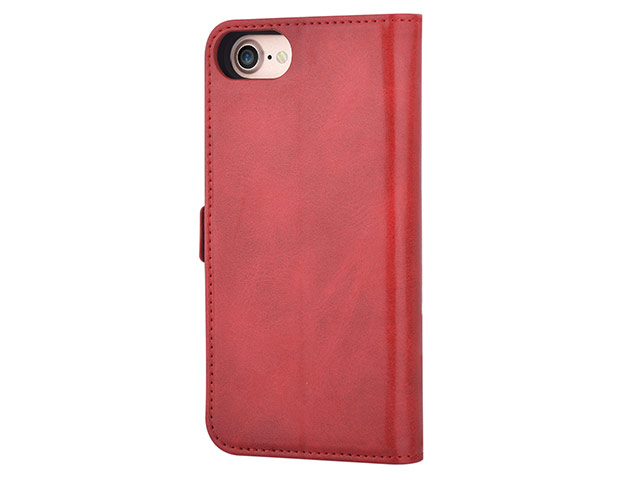 Чехол Devia Magic 2-in-1 Leather case для Apple iPhone 7 (красный, кожаный)