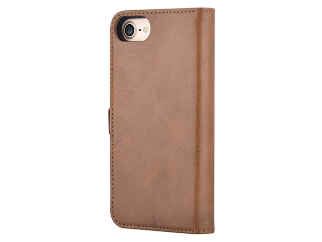 Чехол Devia Magic 2-in-1 Leather case для Apple iPhone 7 (коричневый, кожаный)