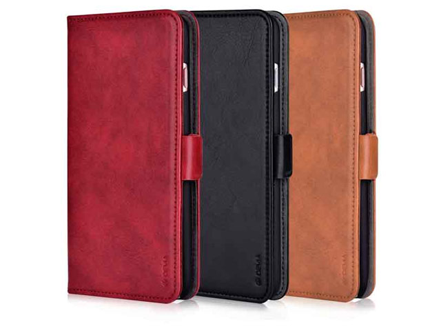 Чехол Devia Magic 2-in-1 Leather case для Apple iPhone 7 plus (черный, кожаный)