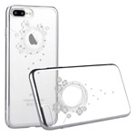 Чехол Devia Crystal Garland для Apple iPhone 7 plus (Silvery, пластиковый)