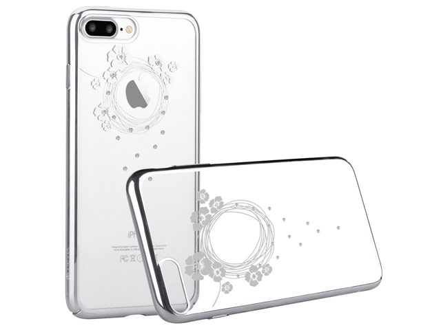 Чехол Devia Crystal Garland для Apple iPhone 7 plus (Silvery, пластиковый)