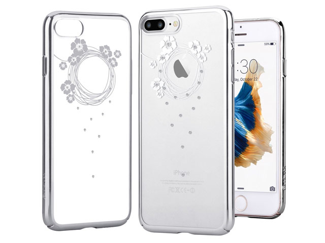 Чехол Devia Crystal Garland для Apple iPhone 7 plus (Silvery, пластиковый)