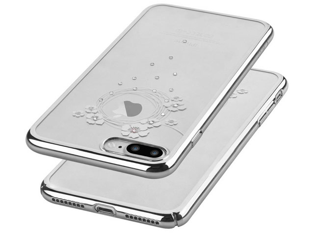 Чехол Devia Crystal Garland для Apple iPhone 7 plus (Silvery, пластиковый)