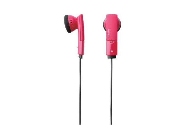 Наушники Elecom EHP-IE10RD (без микрофона) (20-20000 Гц, 13.5 мм) (красные)