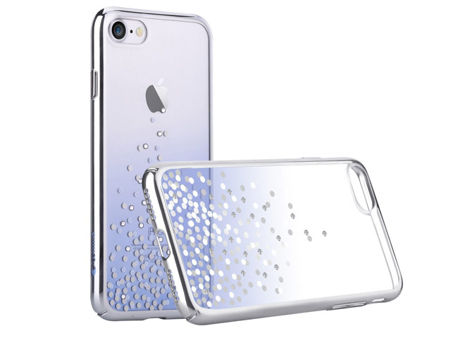 Чехол Comma Unique Polka 360 для Apple iPhone 7 (Blue, пластиковый)