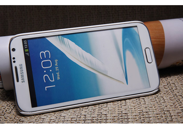 Чехол Nillkin Hard case для Samsung Galaxy Note 2 N7100 (белый, пластиковый)