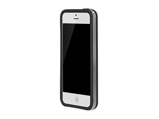 Чехол X-doria Bump Case для Apple iPhone 5 (черный, пластиковый)