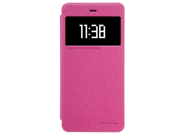 Чехол Nillkin Sparkle Leather Case для Xiaomi Mi 5s (розовый, винилискожа)