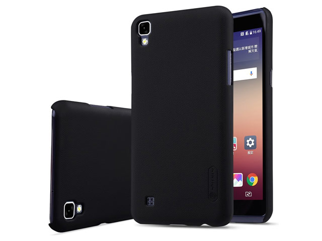 Чехол Nillkin Hard case для LG X power (черный, пластиковый)