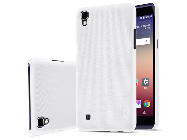 Чехол Nillkin Hard case для LG X power (белый, пластиковый)