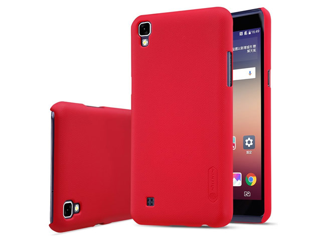 Чехол Nillkin Hard case для LG X power (красный, пластиковый)