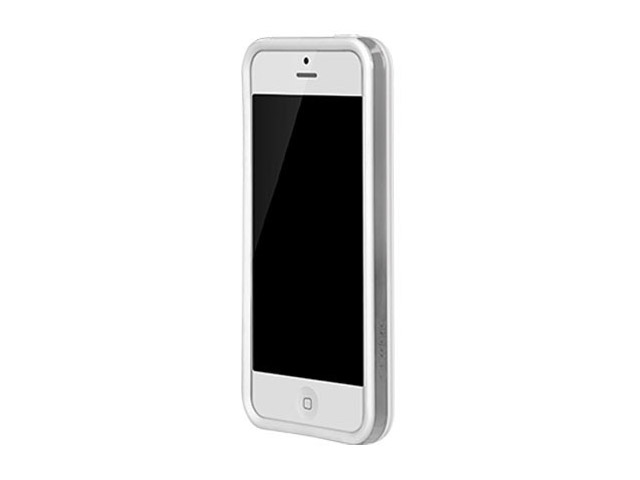 Чехол X-doria Bump Case для Apple iPhone 5 (белый, пластиковый)