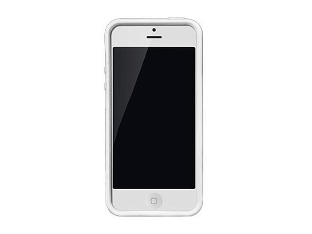 Чехол X-doria Bump Case для Apple iPhone 5 (белый, пластиковый)