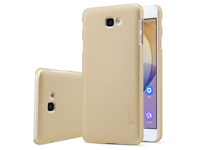Чехол Nillkin Hard case для Samsung Galaxy J5 Prime (золотистый, пластиковый)