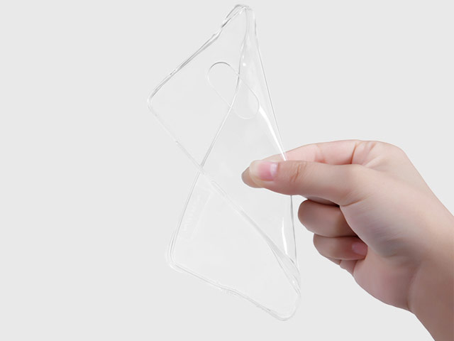 Чехол Nillkin Nature case для Xiaomi Redmi Note 4 (серый, гелевый)