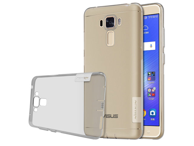 Чехол Nillkin Nature case для Asus Zenfone 3 Laser ZC551KL (серый, гелевый)