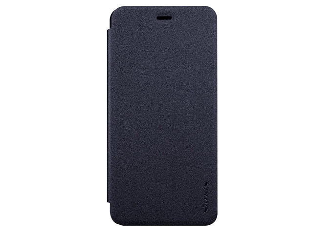 Чехол Nillkin Sparkle Leather Case для Asus Zenfone 3 Max ZC520TL (темно-серый, винилискожа)