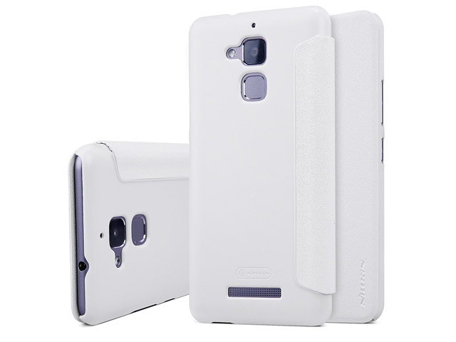 Чехол Nillkin Sparkle Leather Case для Asus Zenfone 3 Max ZC520TL (белый, винилискожа)