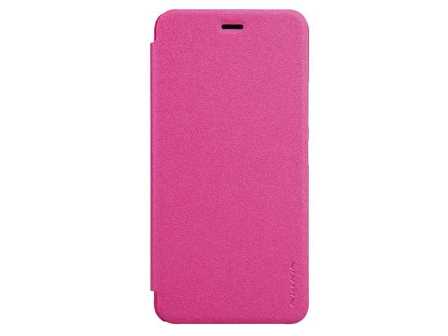 Чехол Nillkin Sparkle Leather Case для Asus Zenfone 3 Max ZC520TL (розовый, винилискожа)