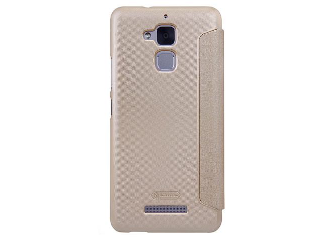 Чехол Nillkin Sparkle Leather Case для Asus Zenfone 3 Max ZC520TL (золотистый, винилискожа)