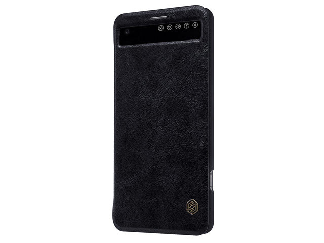 Чехол Nillkin Qin leather case для LG V20 (черный, кожаный)