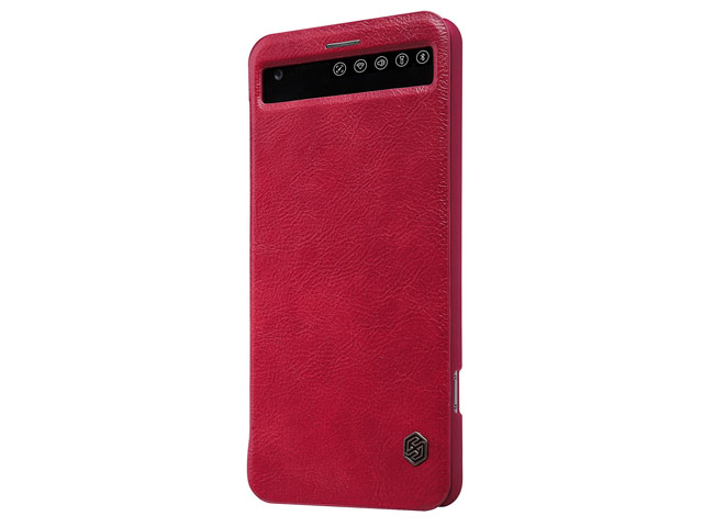 Чехол Nillkin Qin leather case для LG V20 (красный, кожаный)
