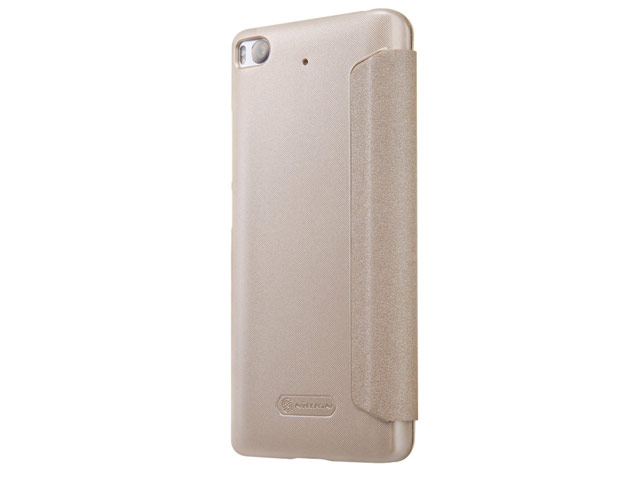 Чехол Nillkin Sparkle Leather Case для Xiaomi Mi 5s (золотистый, винилискожа)
