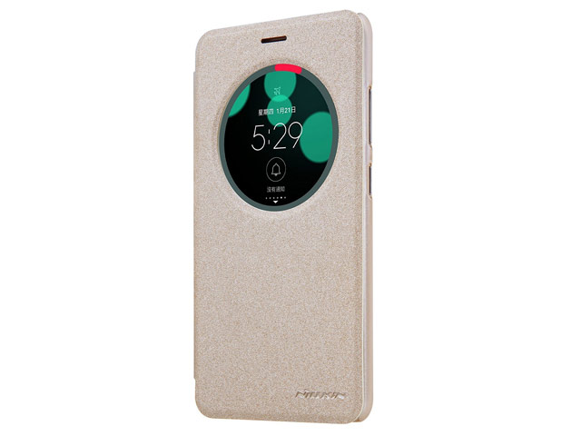Чехол Nillkin Sparkle Leather Case для Asus Zenfone 3 Laser ZC551KL (золотистый, винилискожа)