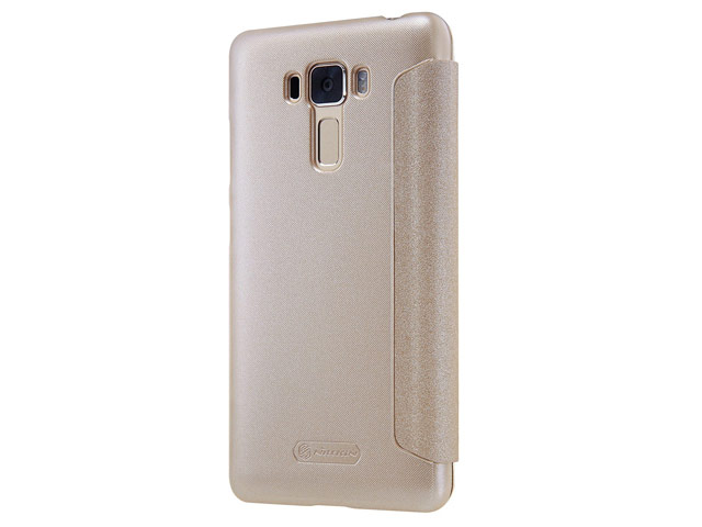 Чехол Nillkin Sparkle Leather Case для Asus Zenfone 3 Laser ZC551KL (золотистый, винилискожа)