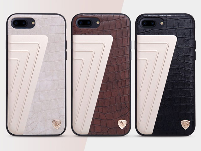 Чехол Nillkin Hybrid Case для Apple iPhone 7 plus (коричневый, кожаный)