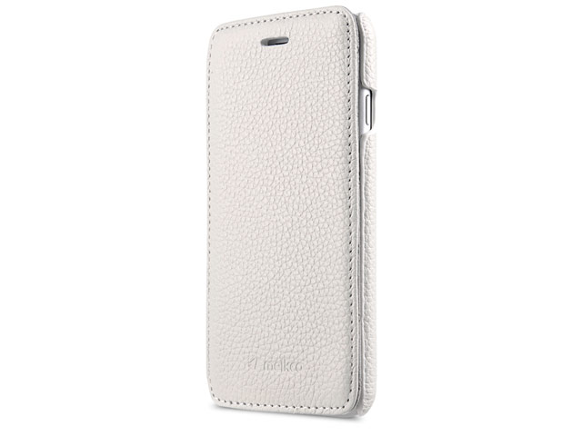 Чехол Melkco Premium Jacka Stand Type для Apple iPhone 7 (белый, кожаный)