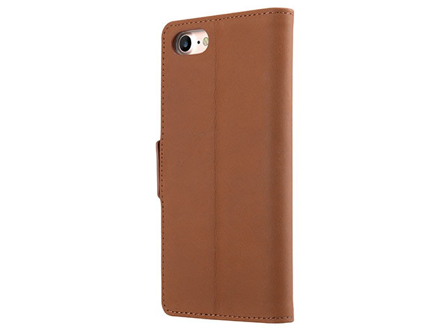 Чехол Melkco Premium Locka Type для Apple iPhone 7 (коричневый, кожаный)