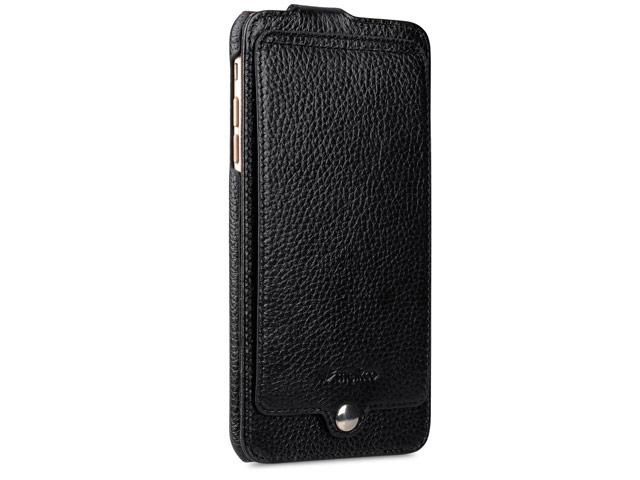 Чехол Melkco Premium Jacka Pocket Type для Apple iPhone 7 plus (черный, кожаный)