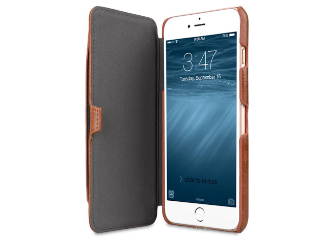 Чехол Melkco Premium Booka Pocket Type для Apple iPhone 7 (коричневый, кожаный)