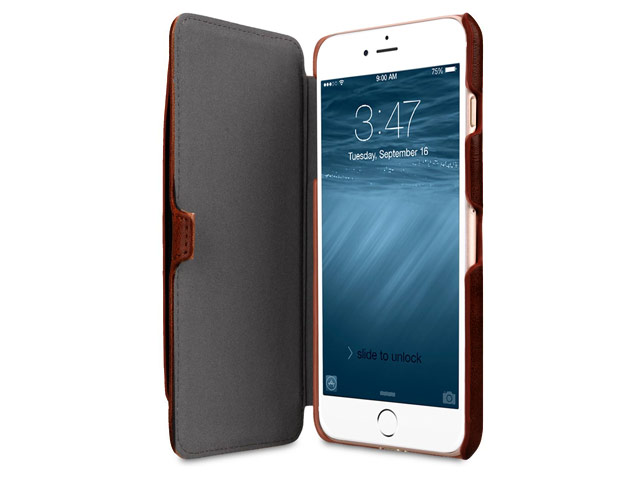 Чехол Melkco Premium Booka Pocket Type для Apple iPhone 7 (темно-коричневый, кожаный)
