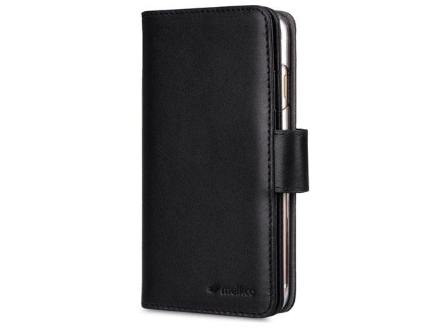Чехол Melkco Premium Wallet Plus Book Type для Apple iPhone 7 plus (черный, кожаный)