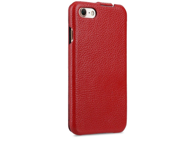 Чехол Melkco Premium Jacka Type для Apple iPhone 7 (красный, кожаный)
