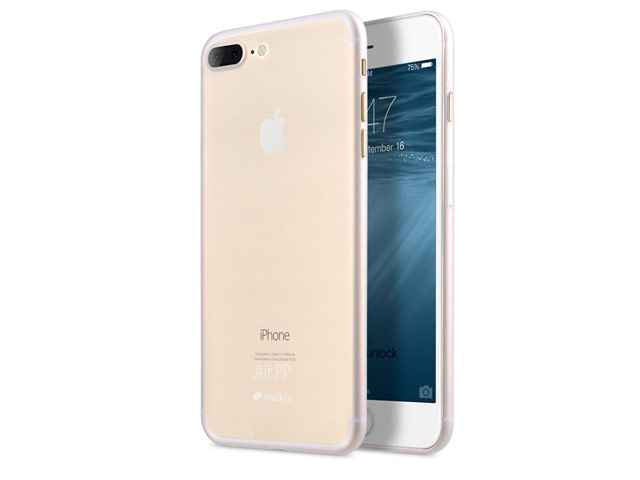 Чехол Melkco Air PP для Apple iPhone 7 plus (белый, пластиковый)