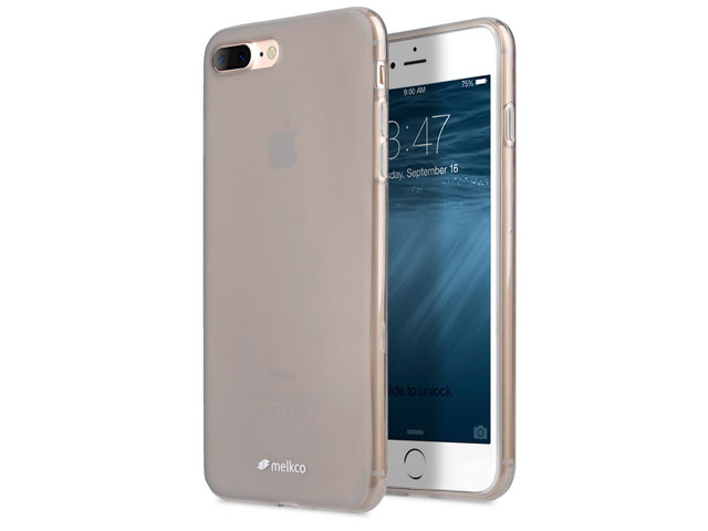 Чехол Melkco Poly Jacket case для Apple iPhone 7 plus (белый, гелевый)