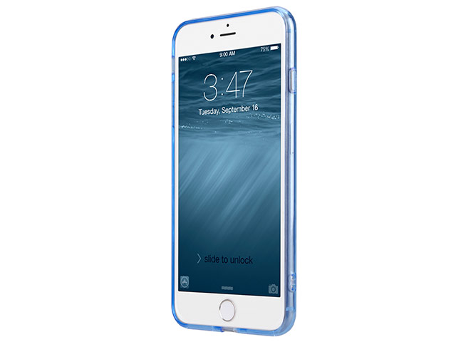Чехол Melkco PolyUltima case для Apple iPhone 7 (голубой, гелевый)