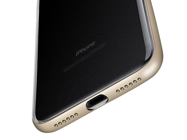 Чехол Melkco Dual Layer Pro case для Apple iPhone 7 (золотистый, маталлический)