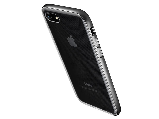 Чехол Melkco Dual Layer Pro case для Apple iPhone 7 (темно-серый, маталлический)