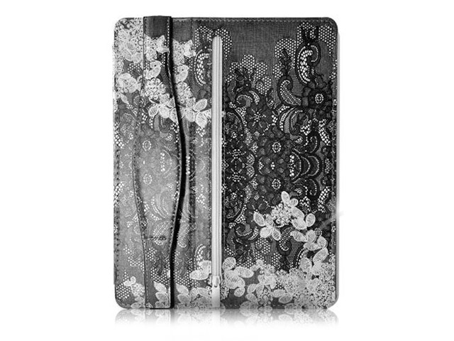 Чехол Odoyo Johanna Ho Folio Case для Apple iPad 2/new iPad (Evening Lace, кожанный)