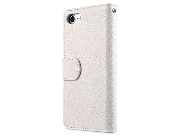 Чехол Melkco Premium Wallet Book Type для Apple iPhone 7 (белый, кожаный)