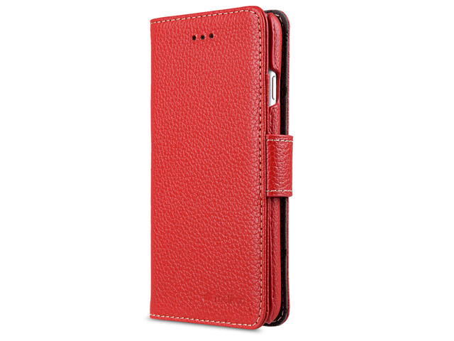 Чехол Melkco Premium Wallet Book Type для Apple iPhone 7 (красный, кожаный)