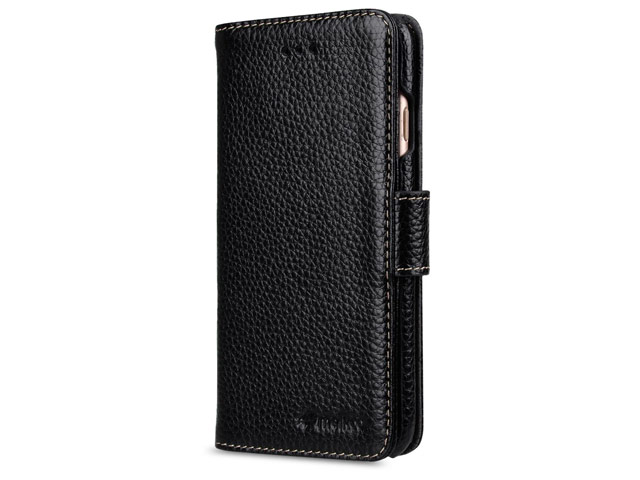 Чехол Melkco Premium Wallet Book Type для Apple iPhone 7 plus (черный, кожаный)